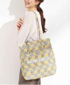 SHOO・LA・RUE / シューラルー トートバッグ | 【A4サイズ】幸運を呼び寄せてくれそうな ラタプリント トートバッグ