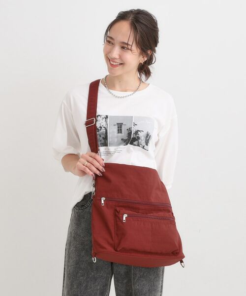 SHOO・LA・RUE / シューラルー ショルダーバッグ | 【撥水／3WAY】リュックにもなる変形ショルダーバッグ | 詳細7