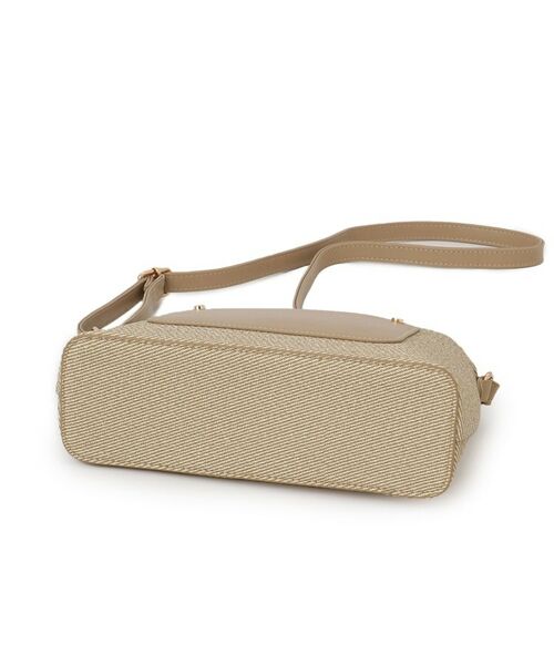 SHOO・LA・RUE / シューラルー ショルダーバッグ | キャンバス風合皮ショルダーバッグ | 詳細12