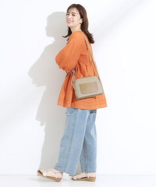 SHOO・LA・RUE / シューラルー ショルダーバッグ | キャンバス風合皮ショルダーバッグ | 詳細6