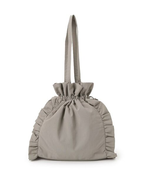 SHOO・LA・RUE / シューラルー トートバッグ | 【撥水/A4】大人も持てる フリル巾着トートバッグ | 詳細10