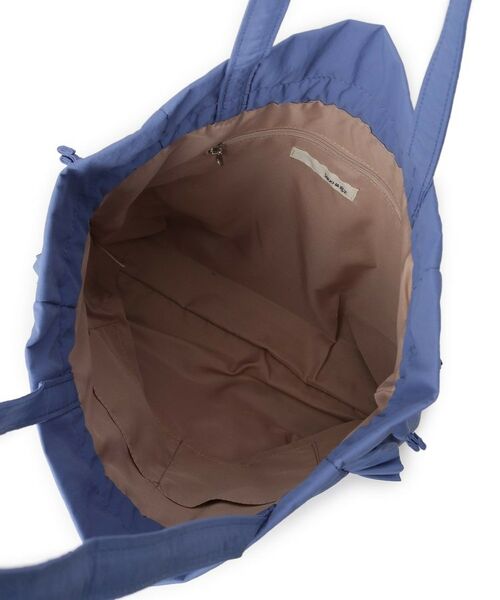 撥水/A4】大人も持てる フリル巾着トートバッグ （トートバッグ