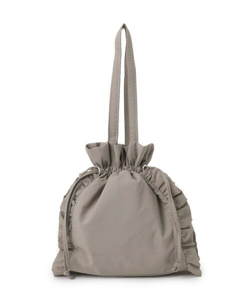 SHOO・LA・RUE / シューラルー トートバッグ | 【撥水/A4】大人も持てる フリル巾着トートバッグ | 詳細8