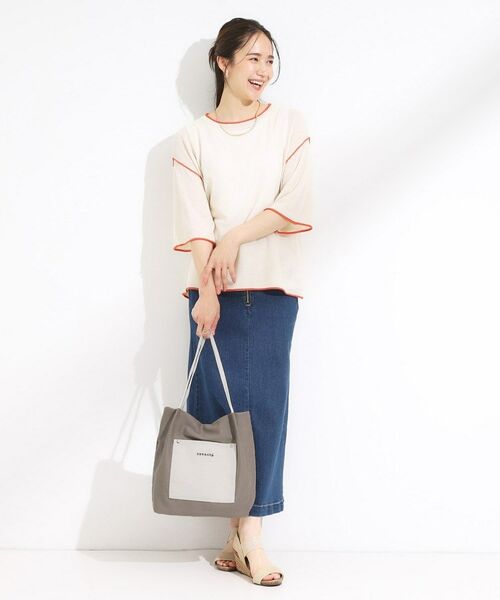 SHOO・LA・RUE / シューラルー トートバッグ | シンプルだから使いやすい つまみハンドル帆布トートバッグ | 詳細2