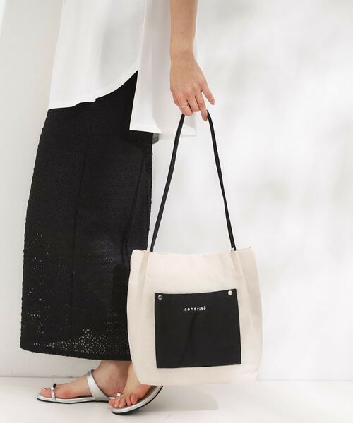SHOO・LA・RUE / シューラルー トートバッグ | シンプルだから使いやすい つまみハンドル帆布トートバッグ | 詳細9