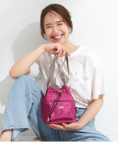 SHOO・LA・RUE / シューラルー ショルダーバッグ | 【Lee別注/撥水】巾着ショルダーバッグ