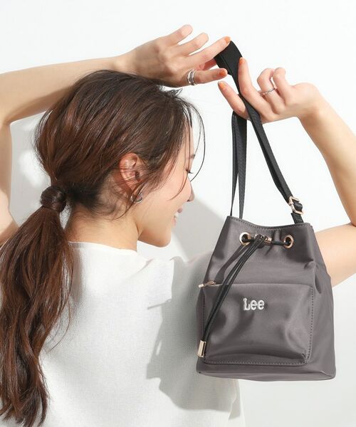 SHOO・LA・RUE / シューラルー ショルダーバッグ | 【Lee別注/撥水】巾着ショルダーバッグ | 詳細1