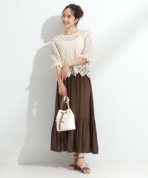 SHOO・LA・RUE / シューラルー ショルダーバッグ | 【Lee別注/撥水】巾着ショルダーバッグ | 詳細10