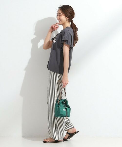 SHOO・LA・RUE / シューラルー ショルダーバッグ | 【Lee別注/撥水】巾着ショルダーバッグ | 詳細12