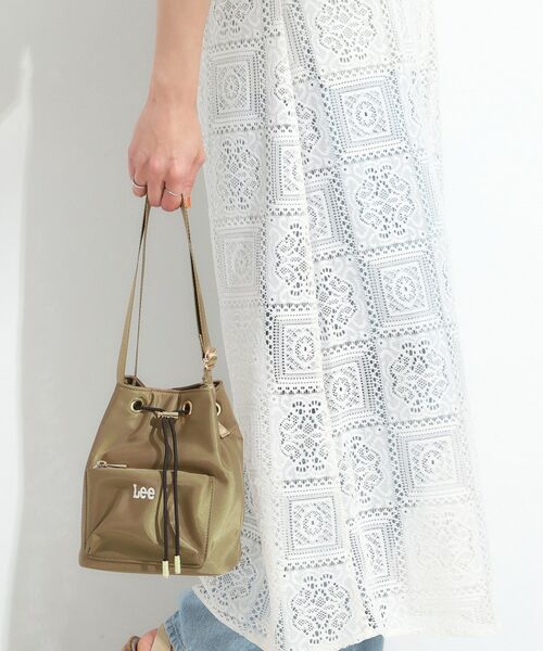 SHOO・LA・RUE / シューラルー ショルダーバッグ | 【Lee別注/撥水】巾着ショルダーバッグ | 詳細13