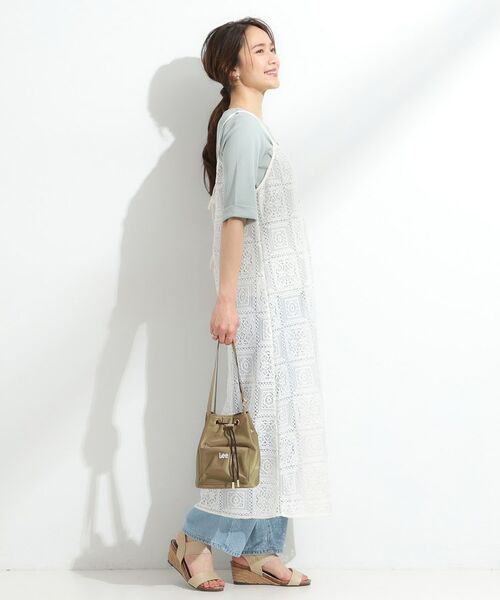 SHOO・LA・RUE / シューラルー ショルダーバッグ | 【Lee別注/撥水】巾着ショルダーバッグ | 詳細14