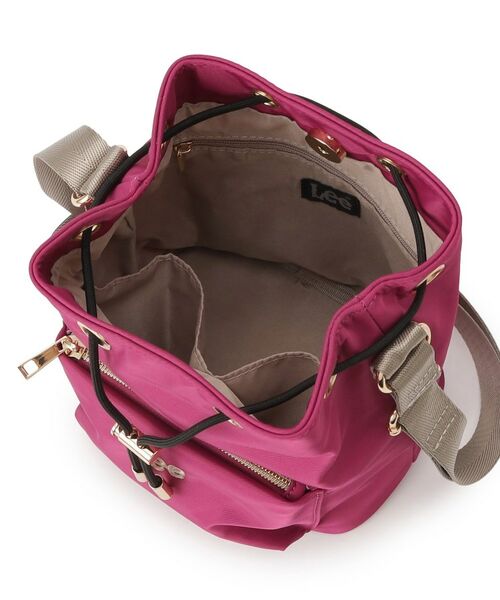 SHOO・LA・RUE / シューラルー ショルダーバッグ | 【Lee別注/撥水】巾着ショルダーバッグ | 詳細25