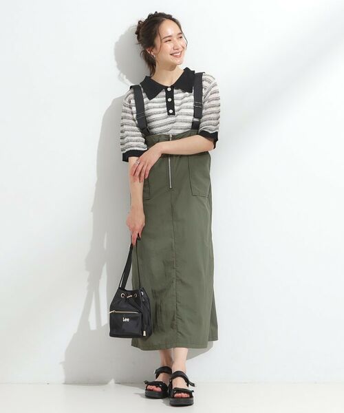 SHOO・LA・RUE / シューラルー ショルダーバッグ | 【Lee別注/撥水】巾着ショルダーバッグ | 詳細4