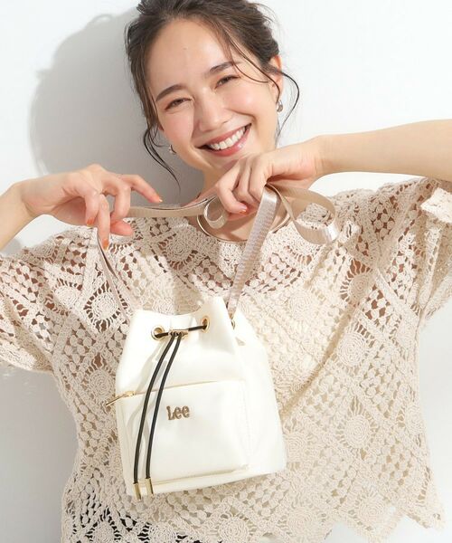 SHOO・LA・RUE / シューラルー ショルダーバッグ | 【Lee別注/撥水】巾着ショルダーバッグ | 詳細9