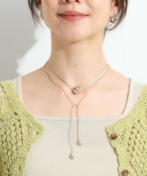 SHOO・LA・RUE / シューラルー ネックレス・ペンダント・チョーカー | 【マルチWAY】キラキラリングネックレス | 詳細10