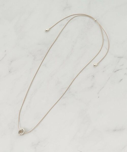 SHOO・LA・RUE / シューラルー ネックレス・ペンダント・チョーカー | 【マルチWAY】キラキラリングネックレス | 詳細2