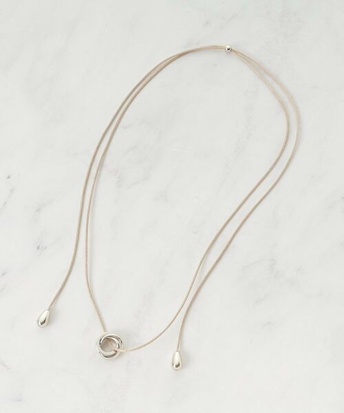 SHOO・LA・RUE / シューラルー ネックレス・ペンダント・チョーカー | 【マルチWAY】キラキラリングネックレス | 詳細3