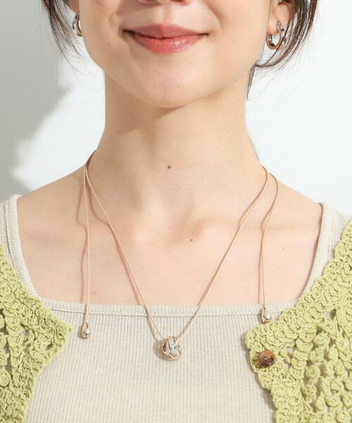 SHOO・LA・RUE / シューラルー ネックレス・ペンダント・チョーカー | 【マルチWAY】キラキラリングネックレス | 詳細8