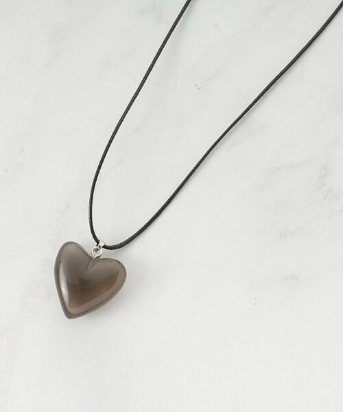 SHOO・LA・RUE / シューラルー ネックレス・ペンダント・チョーカー | 【マルチWAY】クリアハートネックレス | 詳細1