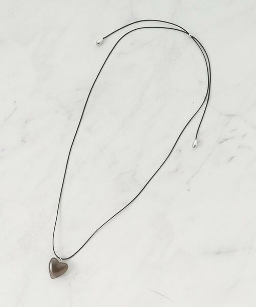 SHOO・LA・RUE / シューラルー ネックレス・ペンダント・チョーカー | 【マルチWAY】クリアハートネックレス | 詳細3