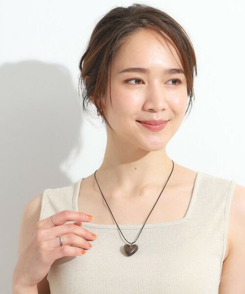 SHOO・LA・RUE / シューラルー ネックレス・ペンダント・チョーカー | 【マルチWAY】クリアハートネックレス | 詳細7