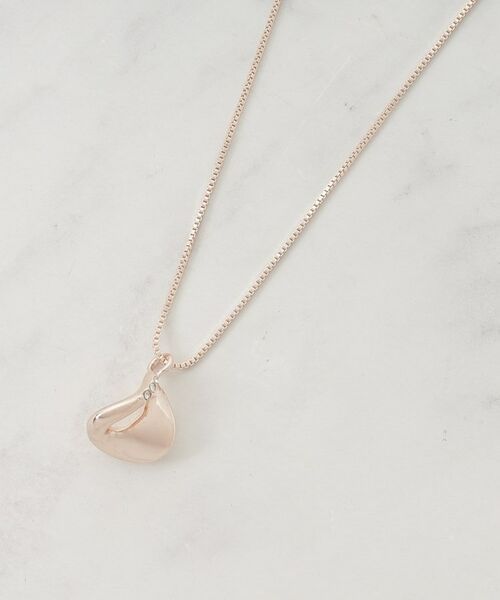 SHOO・LA・RUE / シューラルー ネックレス・ペンダント・チョーカー | 【2WAY】変形ドロップメタルネックレス | 詳細1