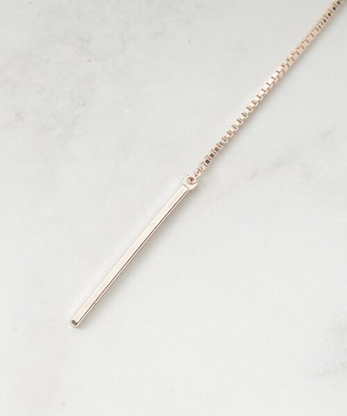 SHOO・LA・RUE / シューラルー ネックレス・ペンダント・チョーカー | 【2WAY】変形ドロップメタルネックレス | 詳細4