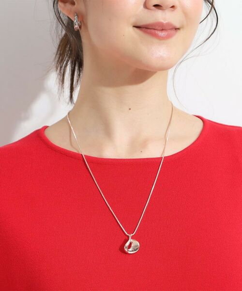 SHOO・LA・RUE / シューラルー ネックレス・ペンダント・チョーカー | 【2WAY】変形ドロップメタルネックレス | 詳細6