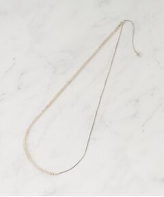 SHOO・LA・RUE / シューラルー ネックレス・ペンダント・チョーカー | 【2WAY】クリアビーズネックレス