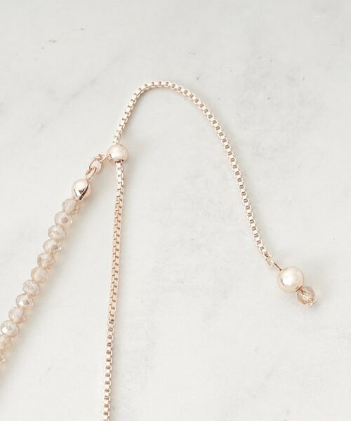 SHOO・LA・RUE / シューラルー ネックレス・ペンダント・チョーカー | 【2WAY】クリアビーズネックレス | 詳細2
