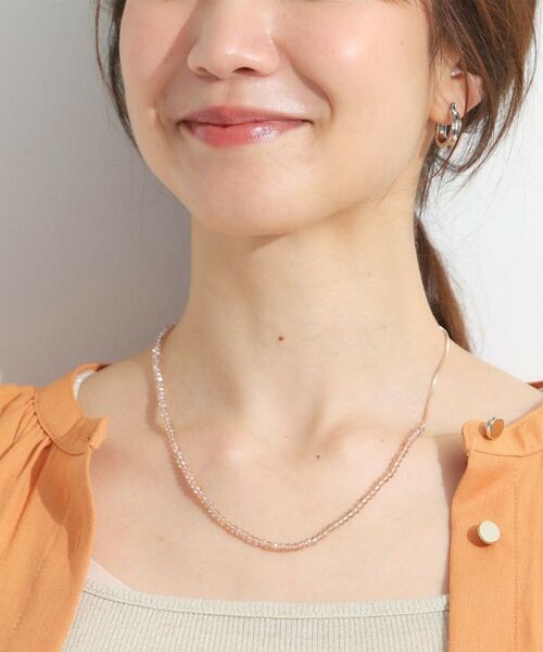 SHOO・LA・RUE / シューラルー ネックレス・ペンダント・チョーカー | 【2WAY】クリアビーズネックレス | 詳細6