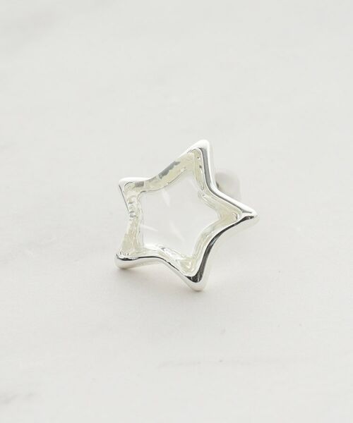 SHOO・LA・RUE / シューラルー ピアス・イヤリング | 【チタンポスト】クリア星ピアス | 詳細2