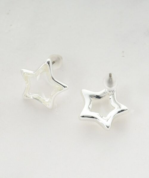 SHOO・LA・RUE / シューラルー ピアス・イヤリング | 【チタンポスト】クリア星ピアス | 詳細3