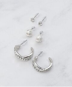 SHOO・LA・RUE / シューラルー ピアス・イヤリング | 【チタンポスト/6点セット】ピアス