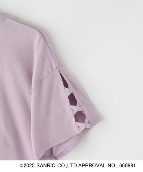SHOO・LA・RUE / シューラルー Tシャツ | 【サンリオキャラクターズ】袖デザインTシャツ | 詳細4