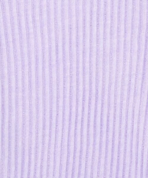 SHOO・LA・RUE / シューラルー カーディガン・ボレロ | シアーリブ編みニットソーカーディガン | 詳細6