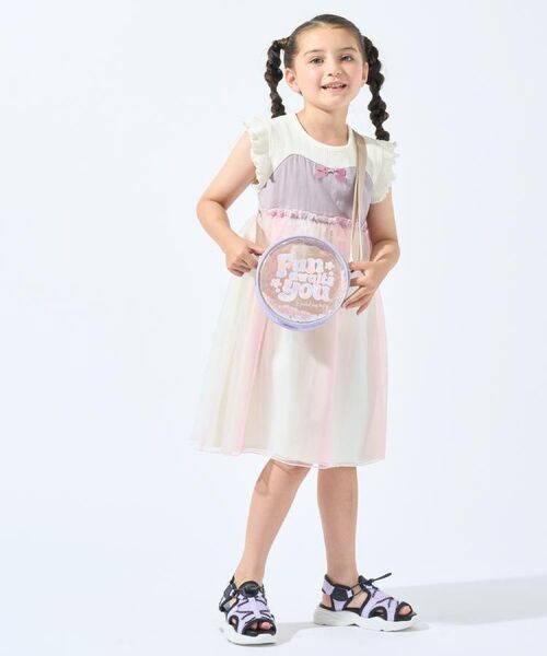 SHOO・LA・RUE / シューラルー ロング・マキシ丈ワンピース | 【100-120cm】おんなのこの憧れ プリンセス風チュールドレス | 詳細10