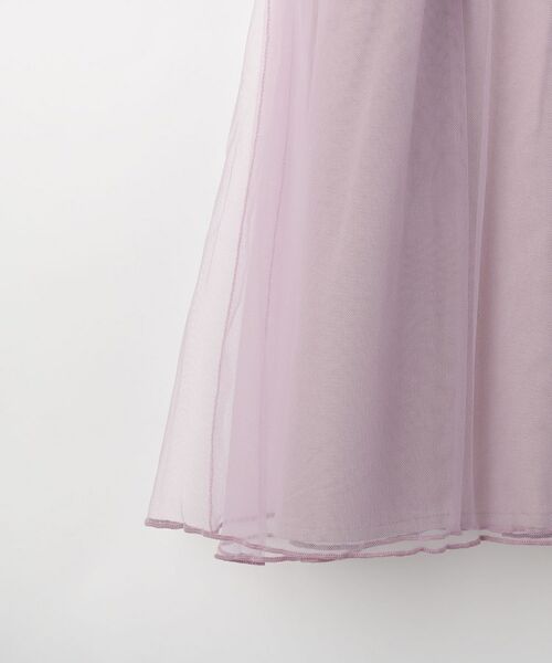 SHOO・LA・RUE / シューラルー ロング・マキシ丈ワンピース | 【100-120cm】おんなのこの憧れ プリンセス風チュールドレス | 詳細6