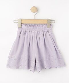SHOO・LA・RUE / シューラルー ショート・ハーフ・半端丈パンツ | 【100-150cm】ガーリーコーデに カットワークレースキュロット