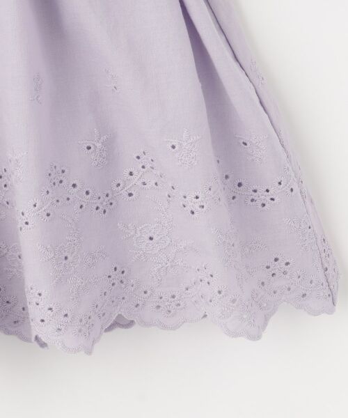 SHOO・LA・RUE / シューラルー ショート・ハーフ・半端丈パンツ | 【100-150cm】ガーリーコーデに カットワークレースキュロット | 詳細5