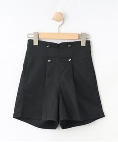 SHOO・LA・RUE / シューラルー ショート・ハーフ・半端丈パンツ | 【130-150cm】ハートモチーフに心ときめく ハイウエストショートパンツ