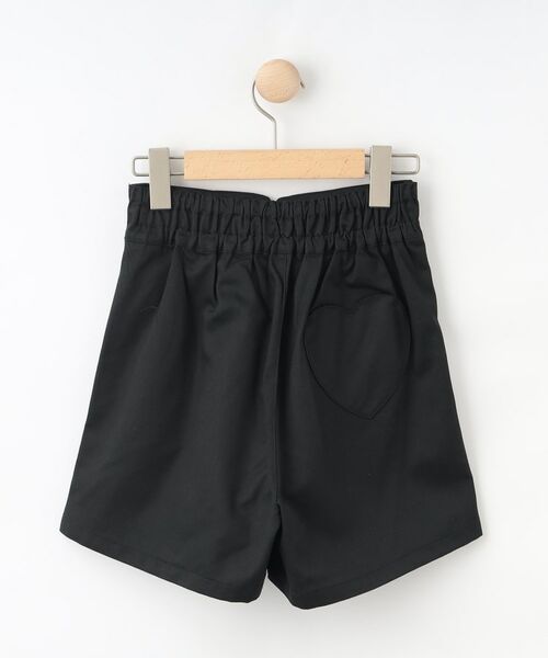 SHOO・LA・RUE / シューラルー ショート・ハーフ・半端丈パンツ | 【130-150cm】ハートモチーフに心ときめく ハイウエストショートパンツ | 詳細3