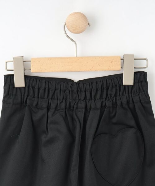 SHOO・LA・RUE / シューラルー ショート・ハーフ・半端丈パンツ | 【130-150cm】ハートモチーフに心ときめく ハイウエストショートパンツ | 詳細5