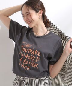 SHOO・LA・RUE / シューラルー Tシャツ | 【S-LL/ひんやり/汗ジミ軽減/UVカット】グラフィックアソートTシャツ