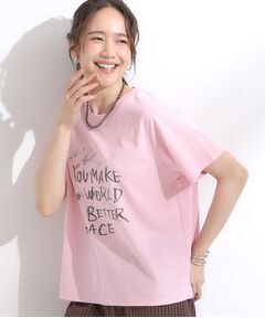 SHOO・LA・RUE / シューラルー Tシャツ | 【S-LL/ひんやり/汗ジミ軽減/UVカット】グラフィックアソートTシャツ