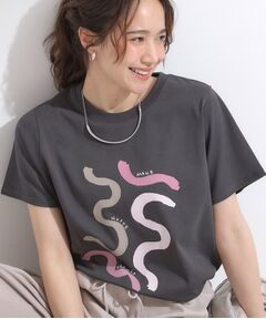 SHOO・LA・RUE / シューラルー Tシャツ | 【S-LL/ひんやり/汗ジミ軽減/UVカット】グラフィックアソートTシャツ