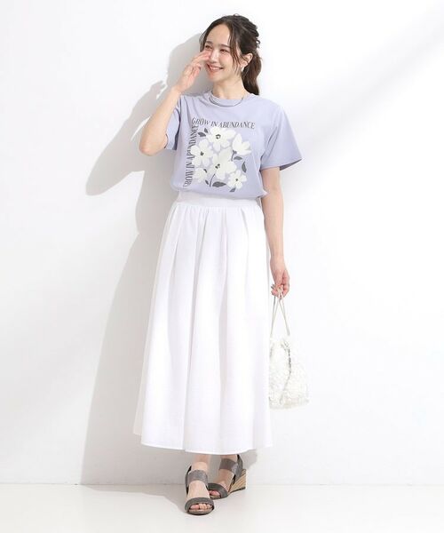 SHOO・LA・RUE / シューラルー Tシャツ | 【S-LL/ひんやり/汗ジミ軽減/UVカット】グラフィックアソートTシャツ | 詳細11