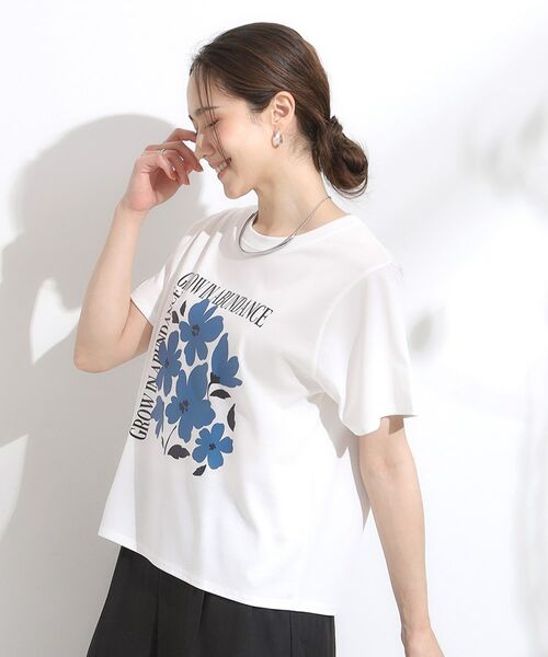 SHOO・LA・RUE / シューラルー Tシャツ | 【S-LL/ひんやり/汗ジミ軽減/UVカット】グラフィックアソートTシャツ | 詳細14