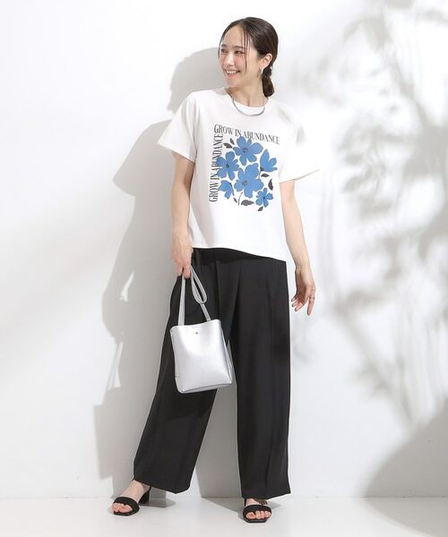 SHOO・LA・RUE / シューラルー Tシャツ | 【S-LL/ひんやり/汗ジミ軽減/UVカット】グラフィックアソートTシャツ | 詳細15