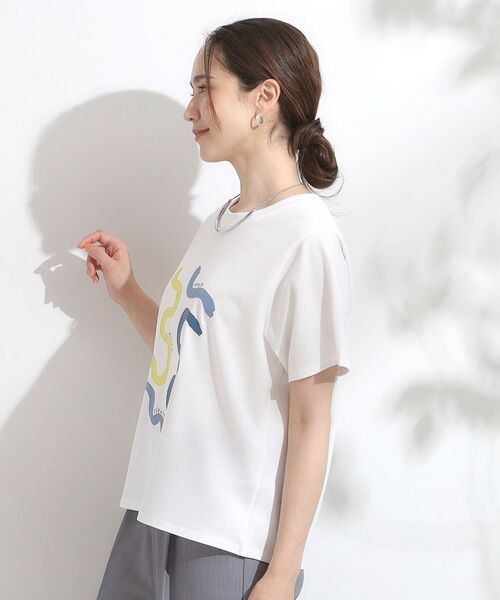 SHOO・LA・RUE / シューラルー Tシャツ | 【S-LL/ひんやり/汗ジミ軽減/UVカット】グラフィックアソートTシャツ | 詳細22